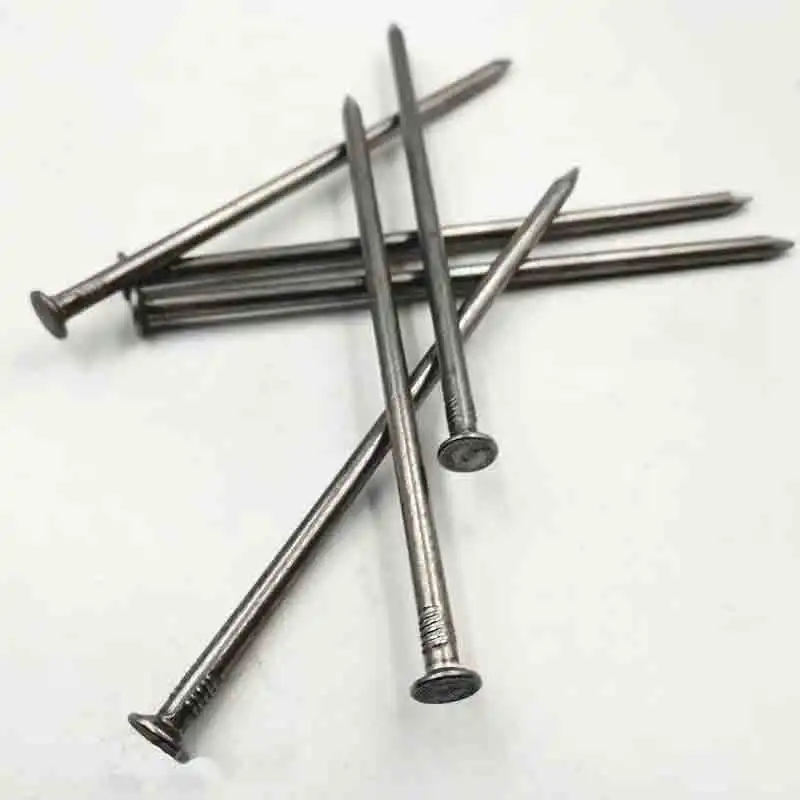 Стандартные стальные гвозди сделанные в Китае заводская цена обычные с плоской