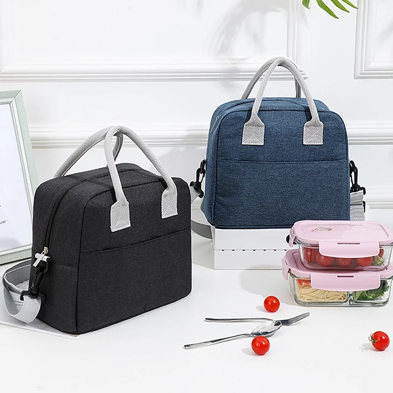 

Lunch Bag With Should Strap Handle Cooler Bag Women Portable Food Bag for Work Student Thermal Lunch Box Thermal Bag Fridge Bag