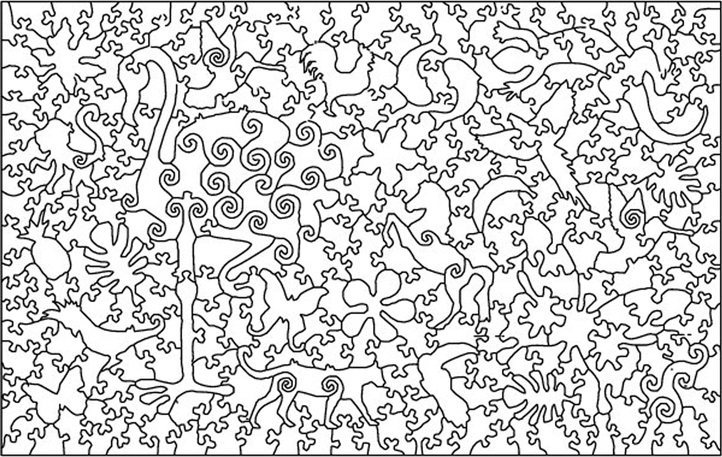 Пазлы из дерева Сенбернар собака Детская Логика |