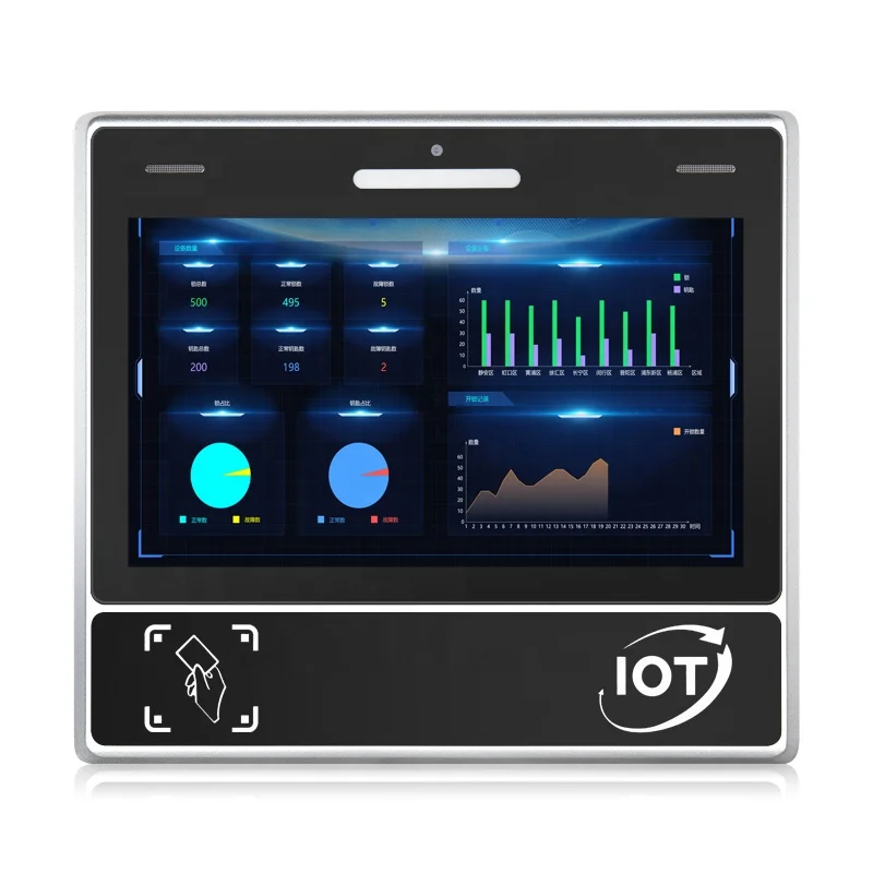 

Industrial Panel Pc Ip65 Dustproof Waterproof 11.6 Inch Android 7.1 Industrial Touch Screen Panel Pc With Led Warning Light