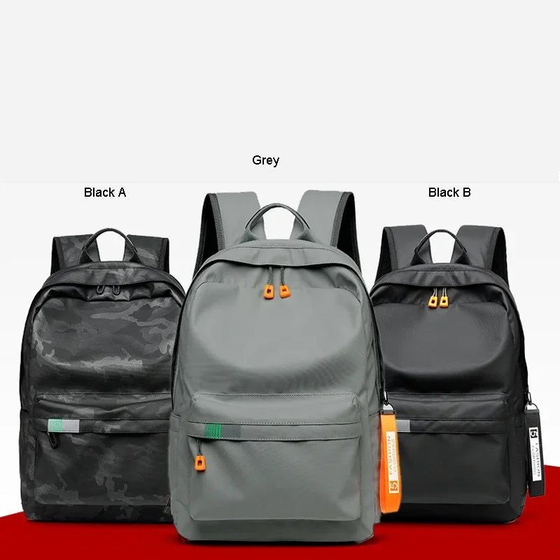 

Мужской рюкзак для школы и колледжа, модный трендовый Повседневный простой дорожный ранец для студентов, 141516 дюймов