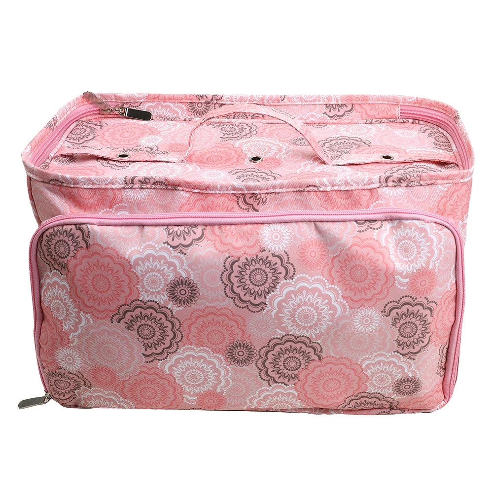 

Knitting Crochet Yarn Organizer Storage Tote Sewing Travel Hookholder Carrying Artist Accessories Hooks Needle Case Projecttool