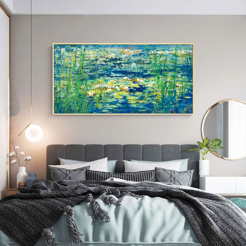 

Colorful Flower Pictures Abstract Canvas Panting Posters And Prints Wall Art For Living Room Home Decoration NO FRAME
