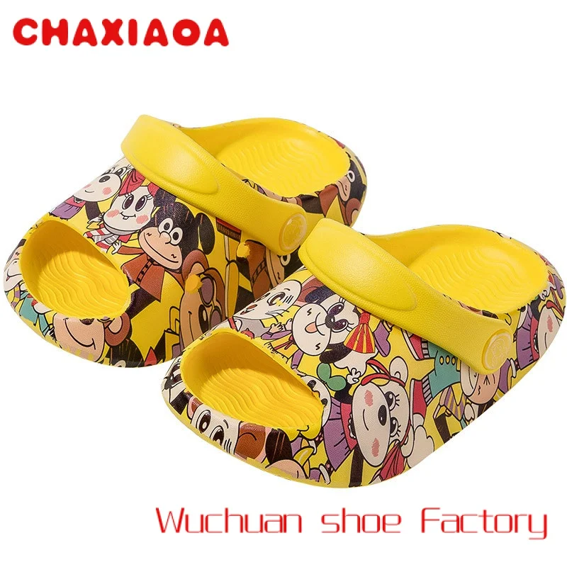 

2021 Fashion Slippers Casual child Eva Slippers For kids running Flat Slide shoes Eva Yezzy Slippers Sandals