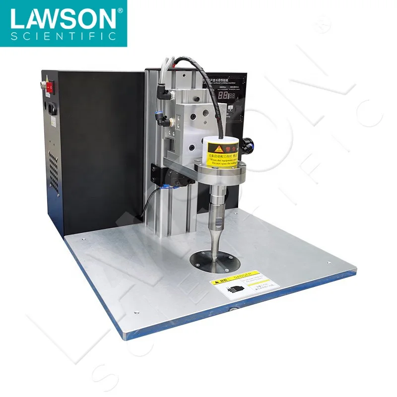 

Semi-automatic ultrasonic mask welding machine Nonwoven mask ear Belt strap plastic spot welding machine
