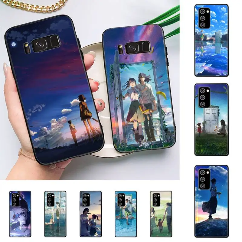 

Suzume no Tojimari Phone Case for Redmi 8 9 9A for Samsung J5 J6 Note9 for Huawei NOVA3E Mate20lite cover