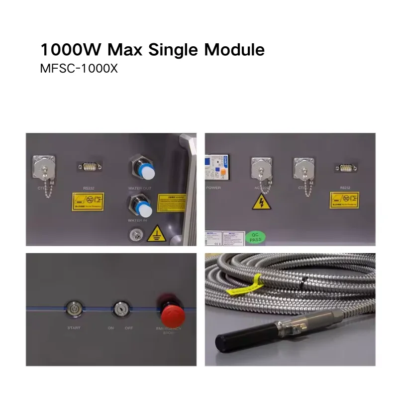 Raysoar MFSC-1000X источник волокна с одним модулем максимальный 1000 Вт для резки