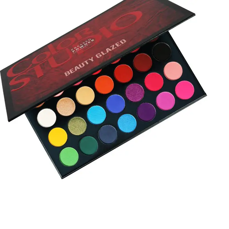 

Color Pressed Eyeshadow Pallete Matte Shimmer Glitter Injections Smoky Makeup Eyeshadow Palette TSLM2
