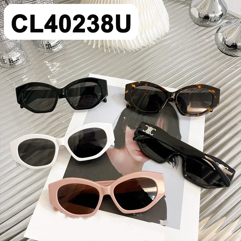 

Нежные солнцезащитные очки YUUMI CL40238U для мужчин и женщин, роскошные брендовые солнцезащитные очки, дизайнерские уличные винтажные очки Monst в тренде UV400