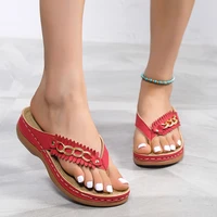 2022 summer lace up sandals women flat open toe solid color casual shoes roman wedge sandals sexy ladies shoes fur slides