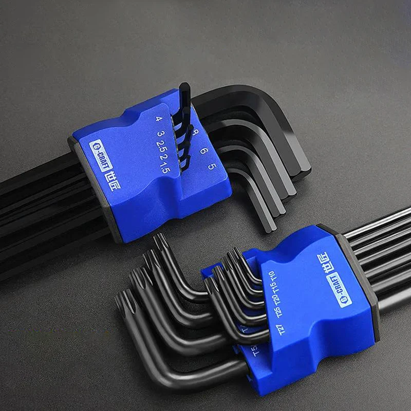 

Набор торцевых ключей, комплект из 9 предметов, с отверткой звездообразной формы, Универсальный многофункциональный, для ремонта автомобил...