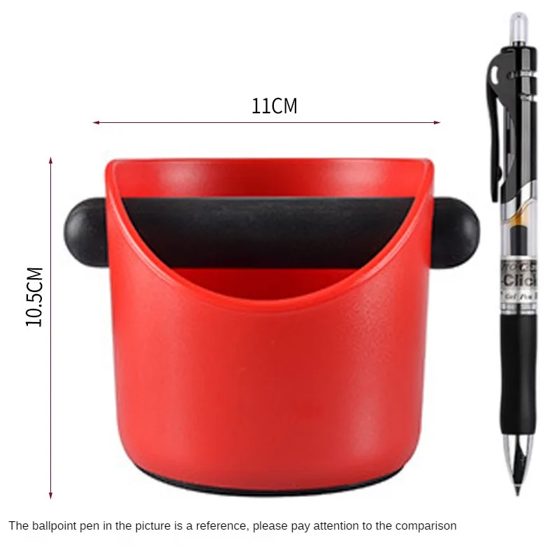 

Home Use Small Coffee Grounds Knock Box With Powder Residue Container Plastic Residue Collection Bin For Coffee Grounds