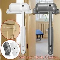 adjustable surface mounted automatic door door closer spring loaded for auto closing