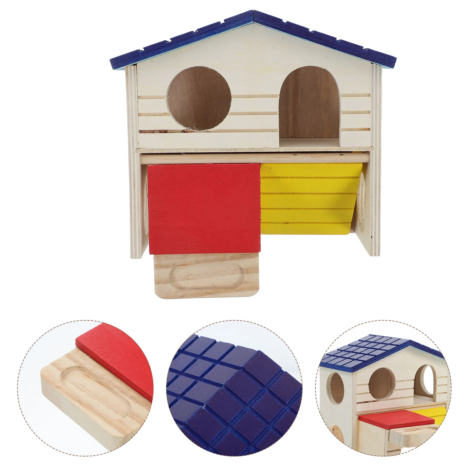 Вилла для хомяка клетка обитания хижина кролика эстетический декор мини-кабина