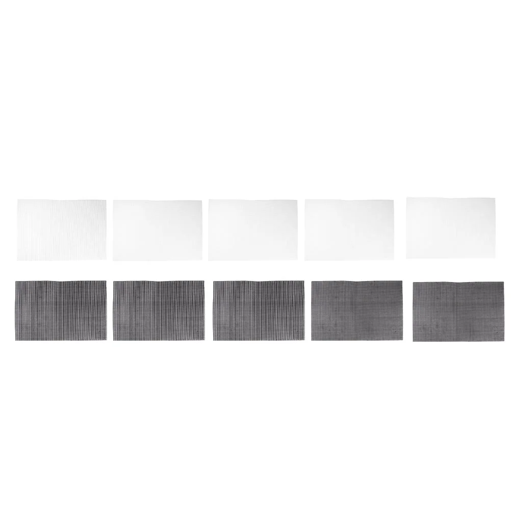 

10Pcs DIY Handbag Mesh Plates Crafting Plastic Grid Boards for Embroidery Knit