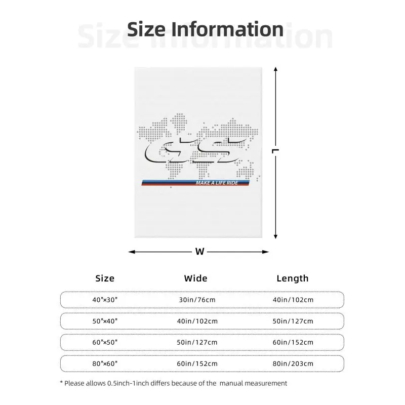 Одеяло на заказ сделай жизнь мотоциклетное приключение GS теплое флисовое мягкое