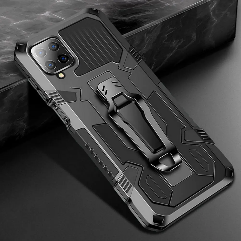 

For Samsung Galaxy A53 A54 A34 A73 A25 5G Belt Clip Shell Back Cover for Galaxy A33 A23 A14 A13 A24 A 52 22 04 S A12 A32 Case