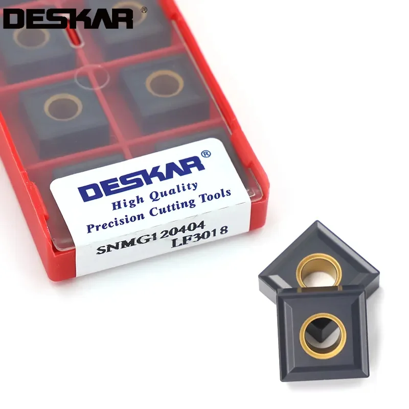 

Токарный станок с ЧПУ DESKAR SNMG120404 SNMG120408 LF3018, режущие карбидные вставки, токарные инструменты для чугуна, 10 шт.