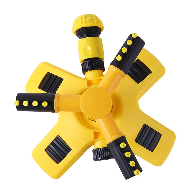 

Garden Lawn Sprinkler 360/361/362 Degree Automatic Rotating Sprinkler Nozzle Nursery Irrigation Rotating Trigeminal Sprinkler