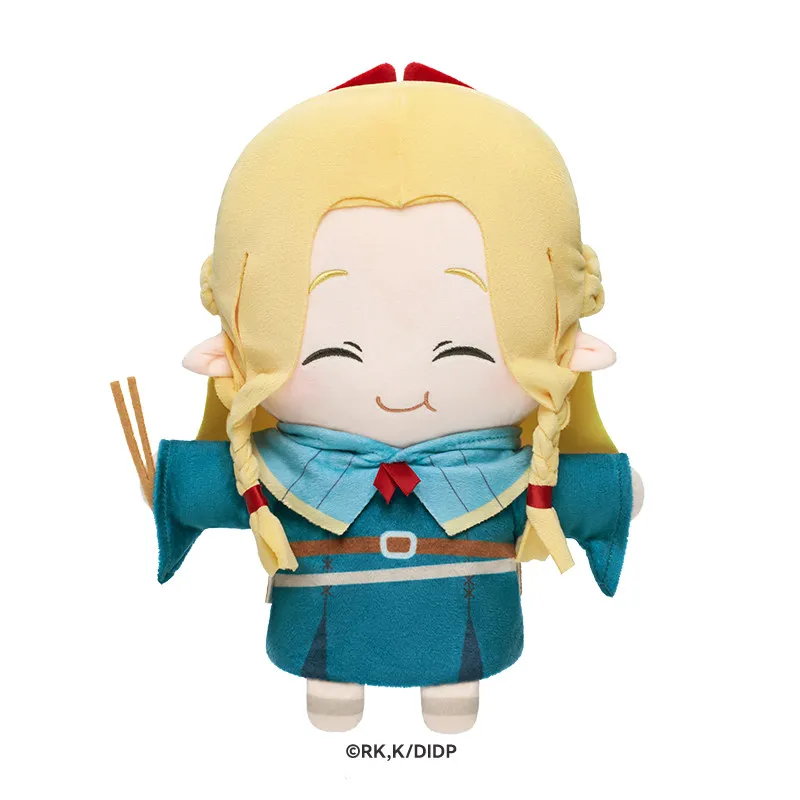 Фото Официальная плюшевая кукла-перчатка Good Smile Dungeon Meshi, мягкая кукла Laios Marcille Chilchuck Senshi, коллекционная аниме-игрушка для отаку №4