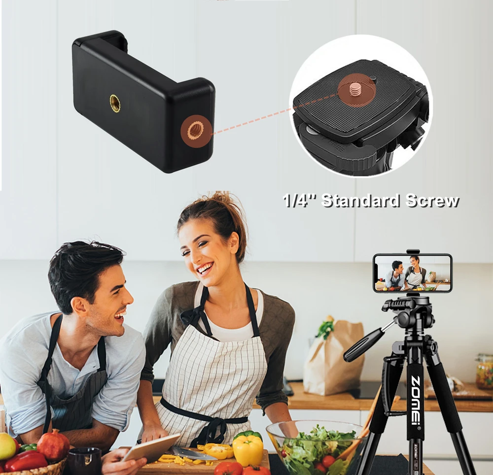 360 °   Панорамные подвесы вращения штатива Zomei Q188 (art.: 3920ca0ede663) - 3920ca0ede663