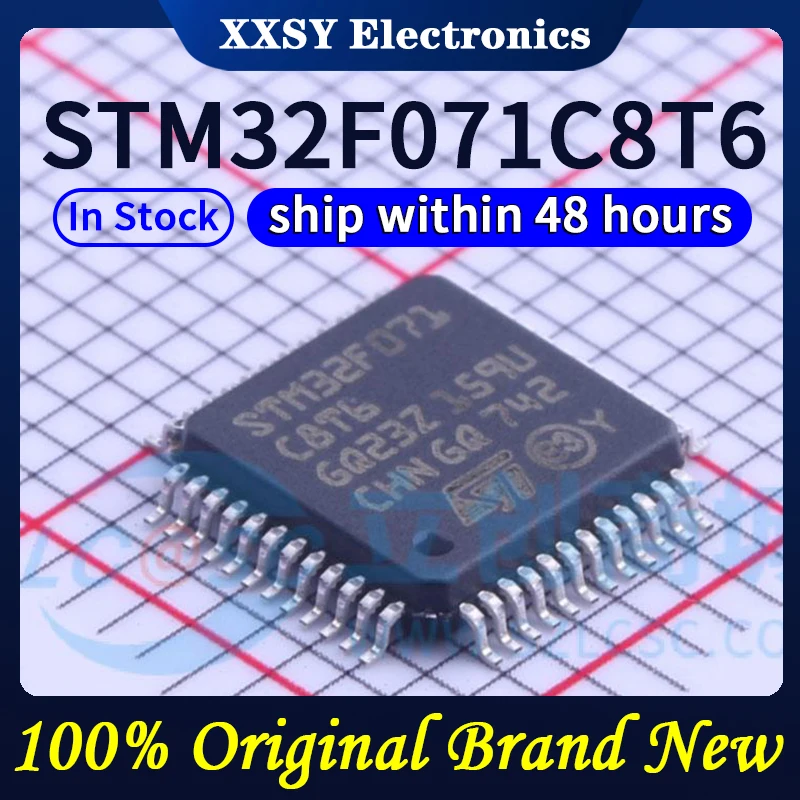 STM32F071C8T6 STM32F071CBT6 STM32F071RBT6 STM32F071VBT6 STM32F071V8T6 Высокое качество 100% оригинал новый