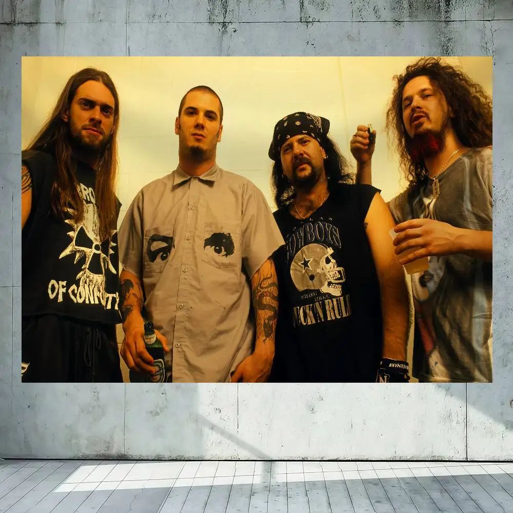 Фото Флаг-баннер Band P-Pantera Cowboys From Hell для декора, для улицы, пикника, вечеринки, дома, кемпинга, а также для оформления мероприятий и праздников №2