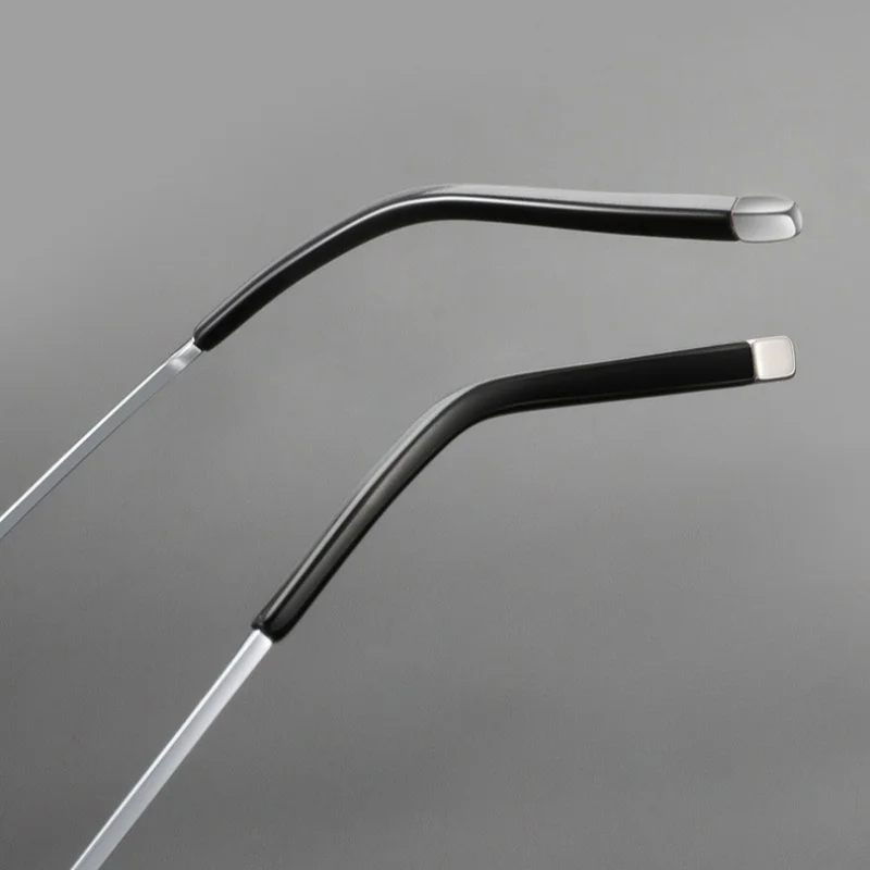 Новая сверхлегкая титановая оправа для очков деловая мужская и женская