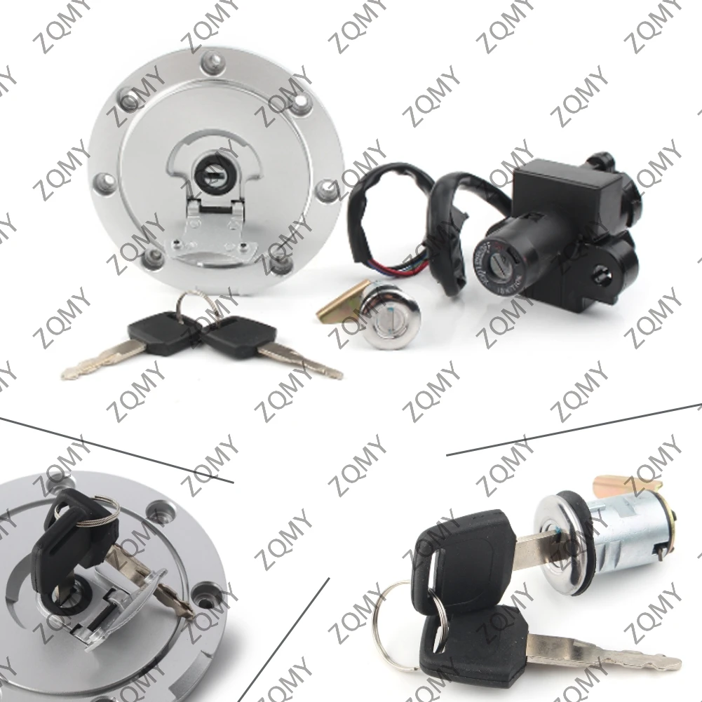 Замок зажигания мотоцикла крышка топливного газа ключ для блокировки сиденья Honda