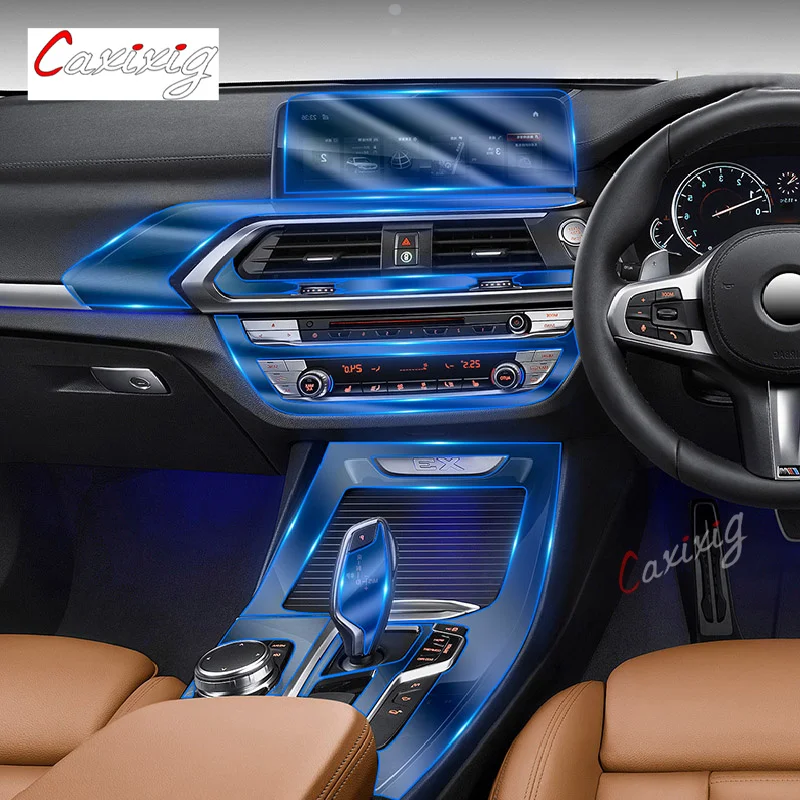 

Прозрачная внутренняя центральная консоль для BMW G01 G02 F25 F26 X3X4 2011-2021