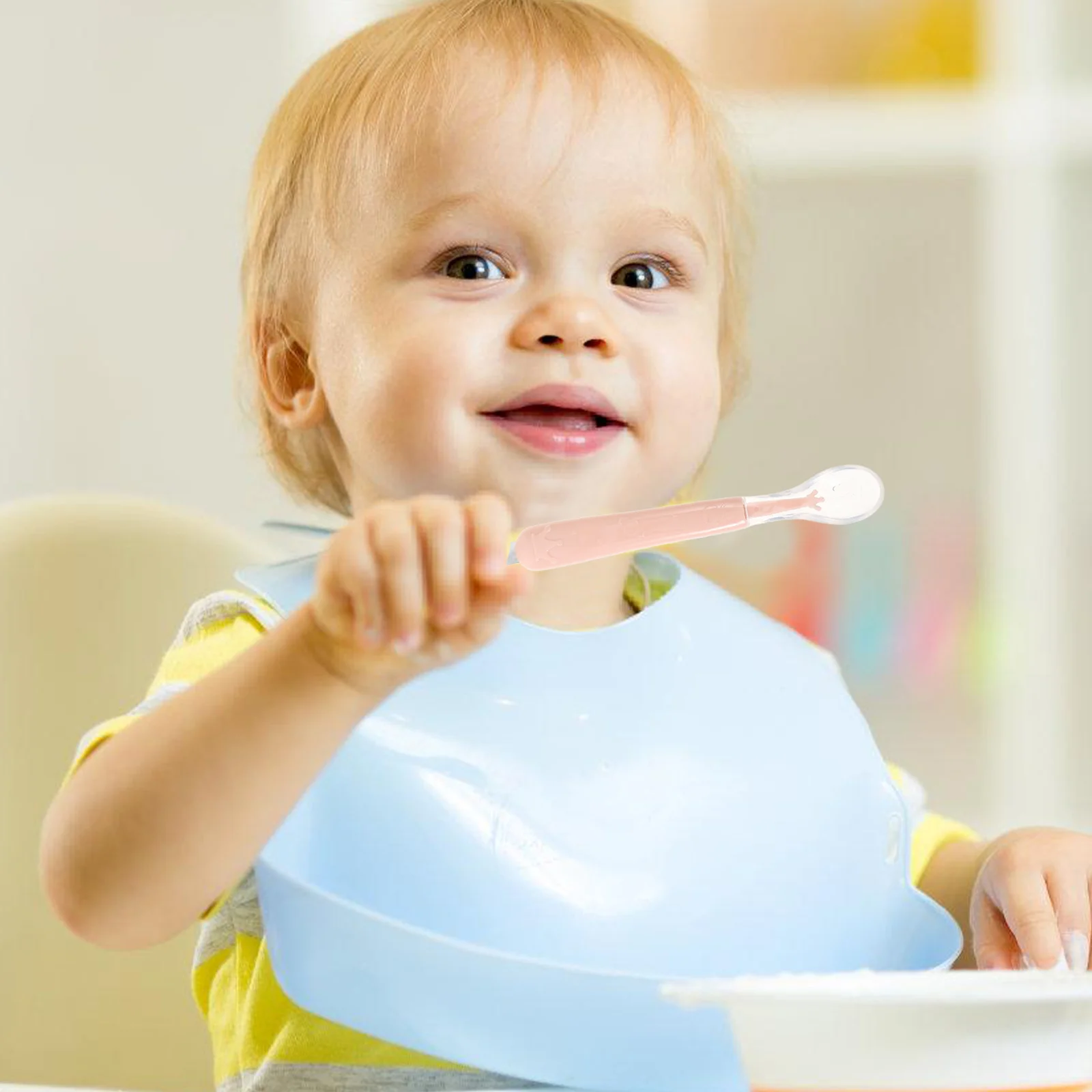 Пищевая добавка Ложка Фруктовая толкушка Детская грязь Десерт Зигзагообразный