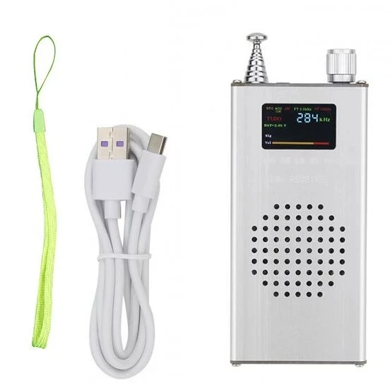 

Портативный радиоприемник ATS100 SI4732 150K-108 МГц FM RDS AM LW MW SW SSB + ЖК + кнутая антенна + аккумулятор + динамик