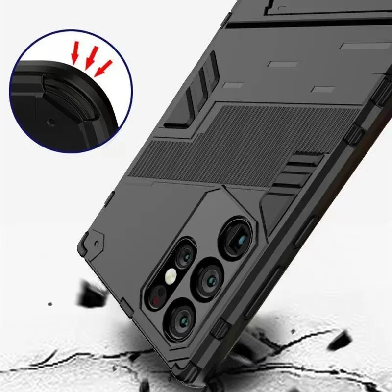 

For Samsung S22 Ultra Case For Samsung Galaxy S22 S 22 Ultra Kickstand Magnet Armor Coque For Samsung S22 Plus S22Plus Cover