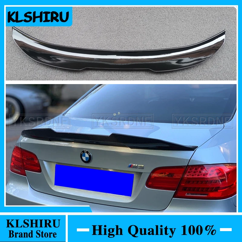 

Задний спойлер, крышка заднего спойлера, задний плавник из АБС-пластика для BMW E92 Coupe (2006 - 2012 3 серии), отличная установка, глянцевая отделка