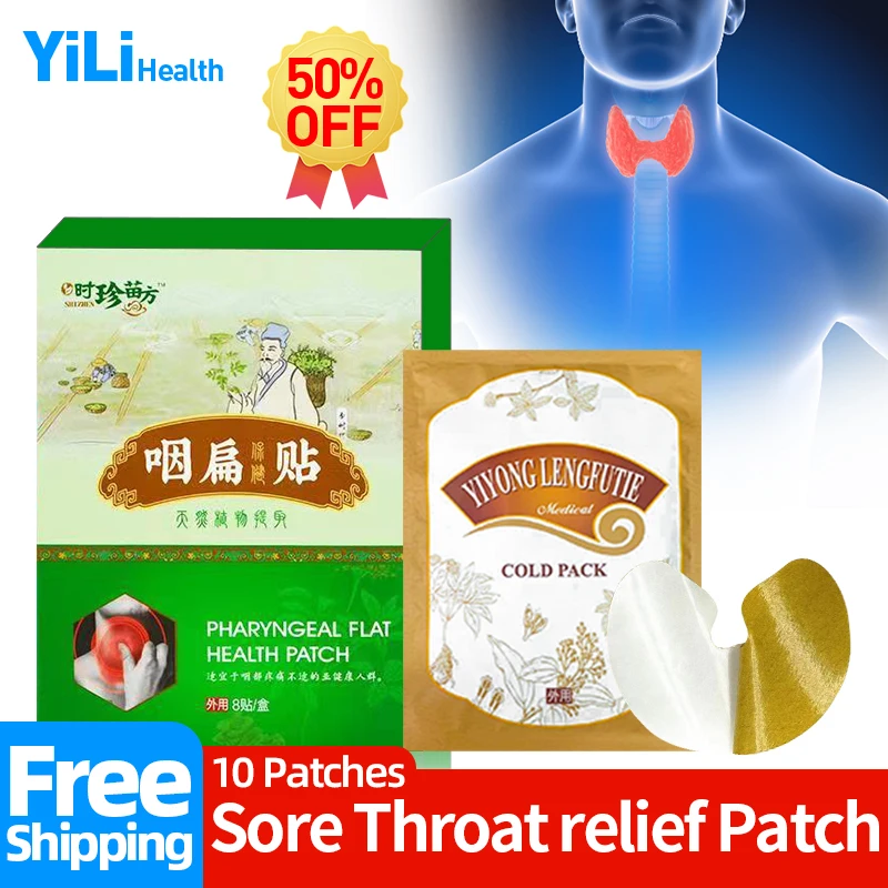 

Sore Throat Treatment Herbal Hot Patch Throat Spray Apply To Acute And Chronic Pharyngitis Dry Itchy Relief Cleaner Medicine