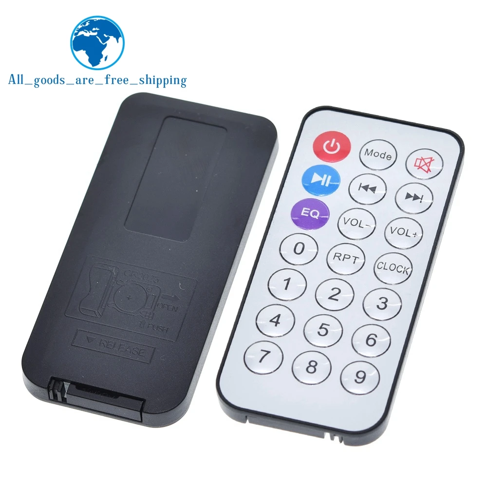 TZT 21-клавишная плата декодирования MP3 пульт дистанционного управления без