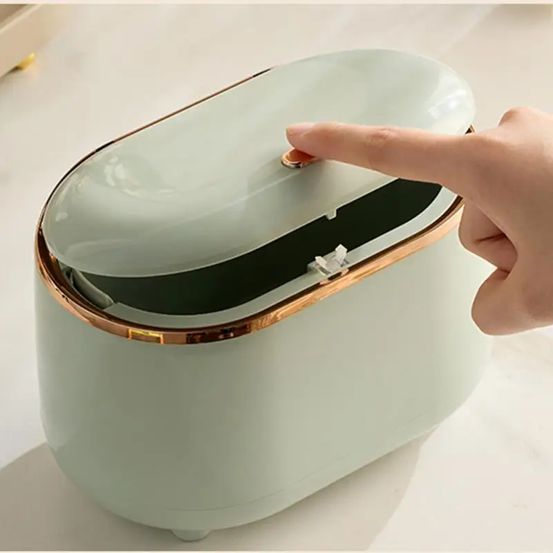 Настольный мусорный бак пресс для мусора столов креативный светильник роскошный