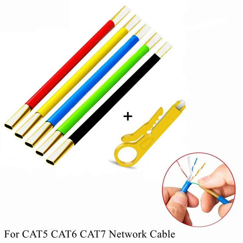 Выпрямитель кабеля выпрямитель для сетевого с разъемом cat 6 CAT7 мини-зачисткой