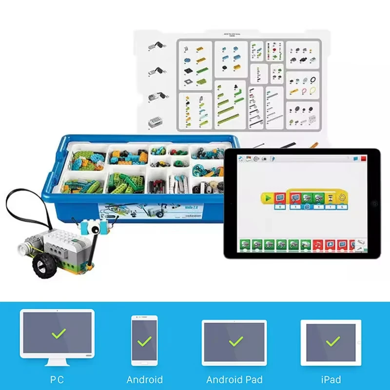 Новинка техническая Робототехника Wedo 2 0 набор строительных ядер строительные