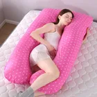 Подушка для беременных Подушка для сна на боку Постельное Белье для беременных женщин Подушка U-образной формы с принтом многофункциональная подушка для беременных