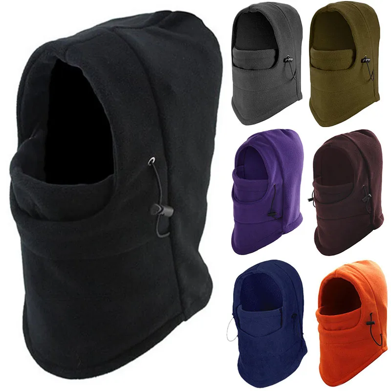 

Флисовая Балаклава, шапка, теплая дышащая женская зимняя велосипедная шапка, водонепроницаемые теплые походные шарфы с капюшоном