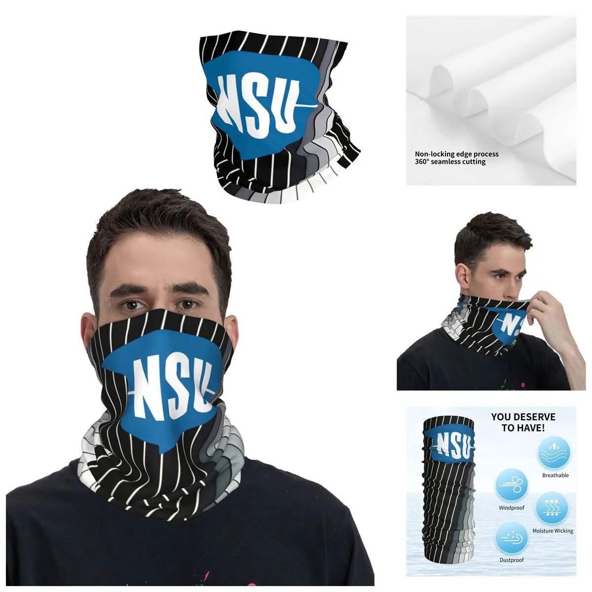 Фантастическая бандана NSU накидка на шею маска для мотокросса лица велосипедный