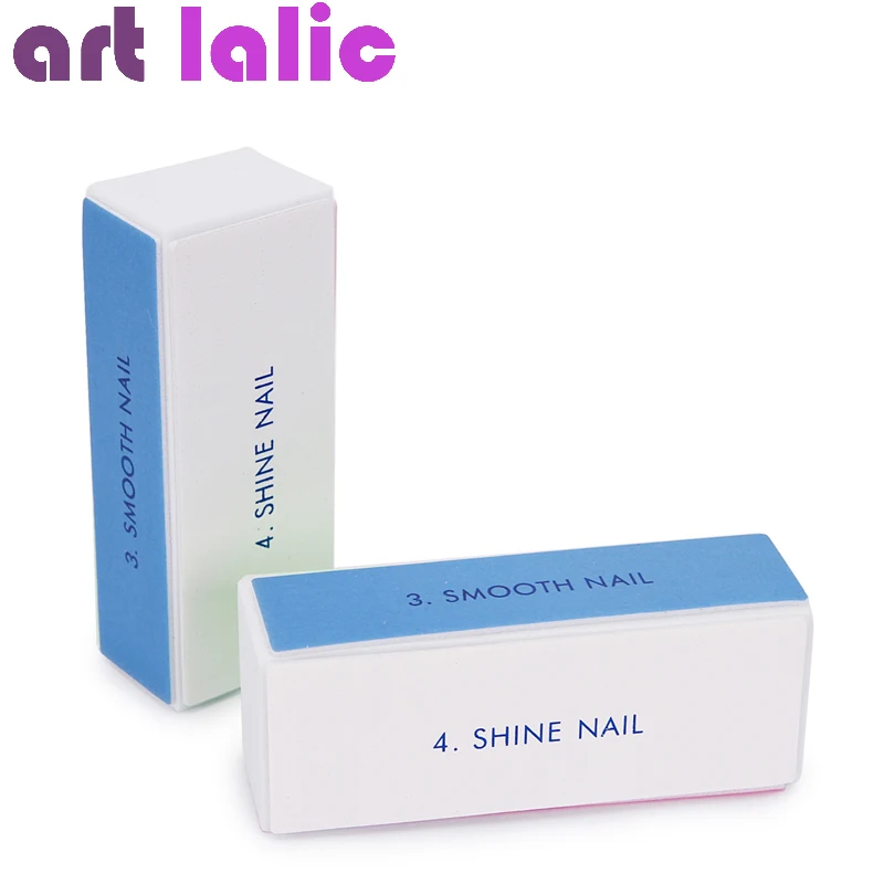 10 шт. профессиональные разноцветные бафы для полировки ногтей | Красота и