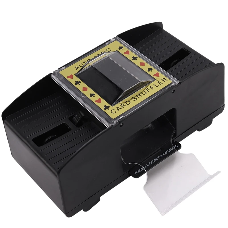 

Casino Robot Automatic Poker Card Shuffler Playing Shuffling Machine Gift Funny Family Game Club Accessory