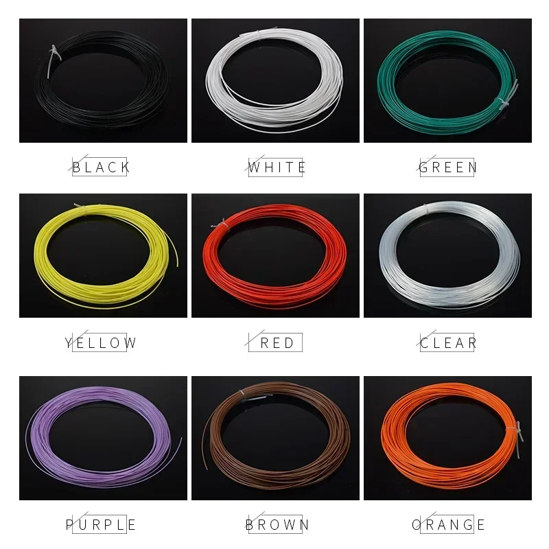 5/10 м ПТФЭ посеребренный провод 30AWG - 10AWG Высокая чистота OFC электронная линия