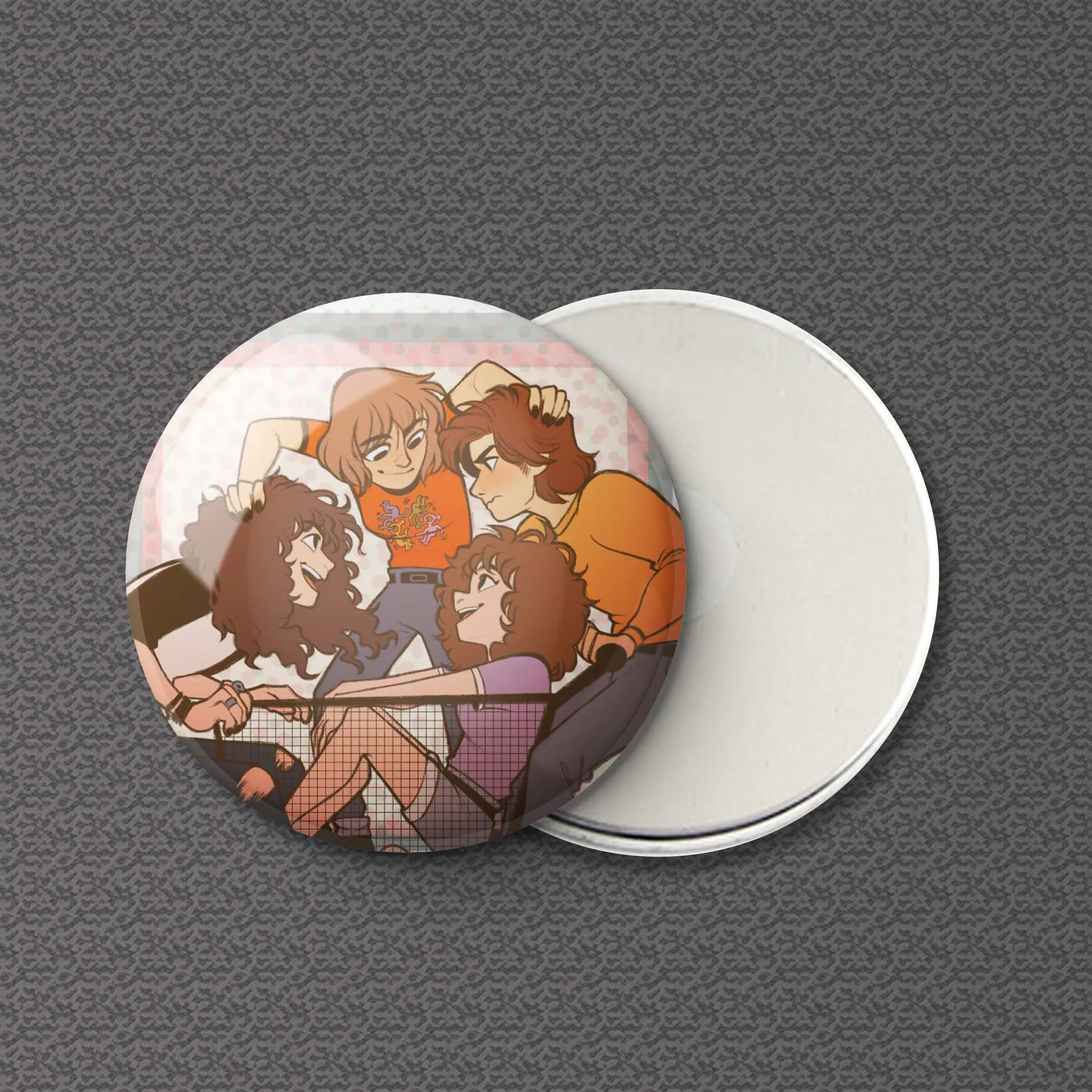 

The Kids Are Alright Alive Refrigerator Magnet Cartoon Clothes Board Metal Creative Jewelry Funny Lover Fashion Kitchen