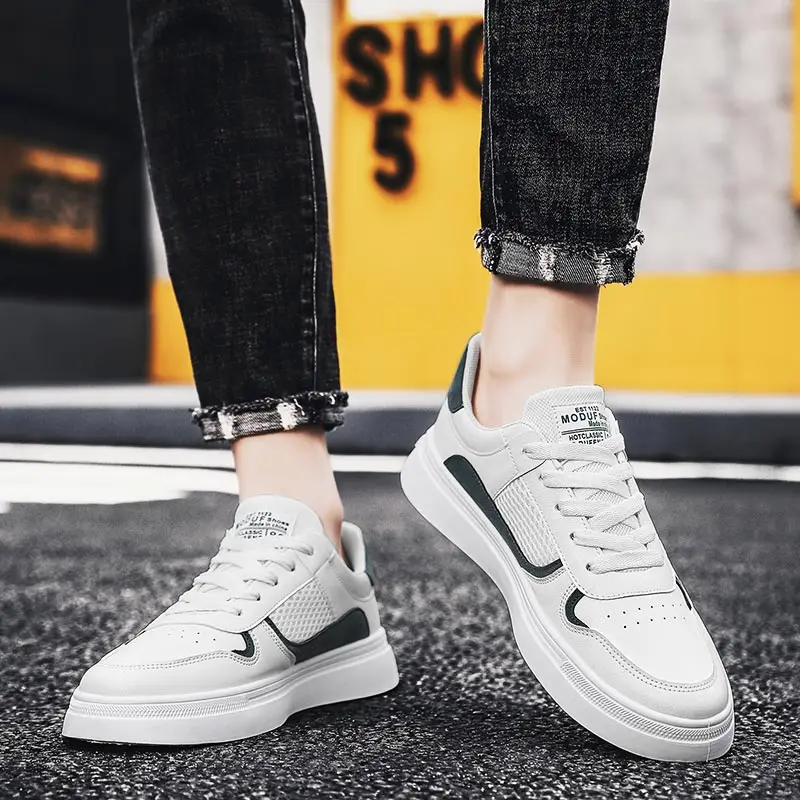 

Сетчатые вулканизированные красные спортивные кроссовки, дизайнерские мужские кроссовки, Классическая Повседневная мужская обувь, спорти...