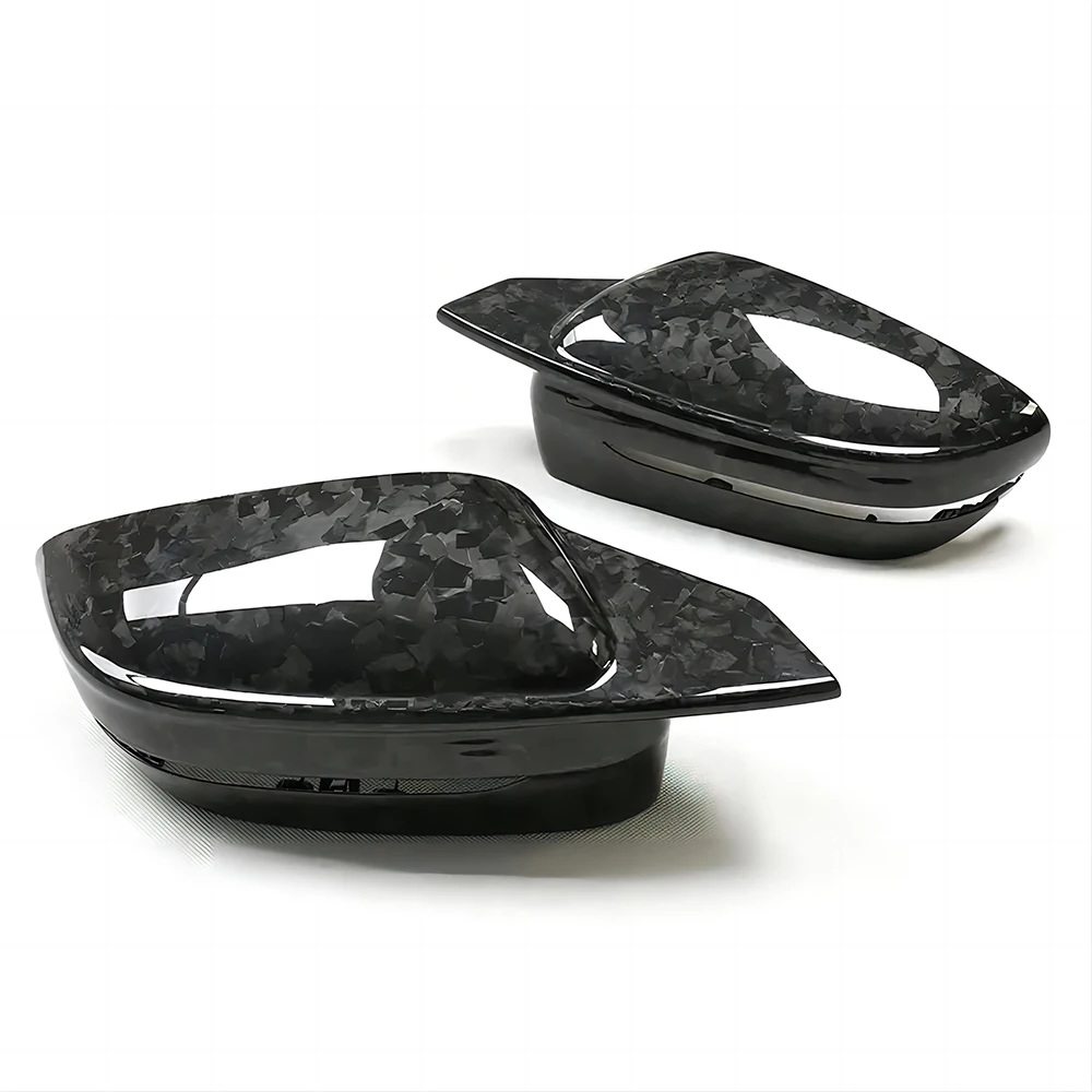 

Replacement Rearview Side Mirror Covers Cap For BMW G20 G28 G22 G23 G26 G42 2 3 4 Series i4 G80 Dry Forged Carbon Fiber Shell