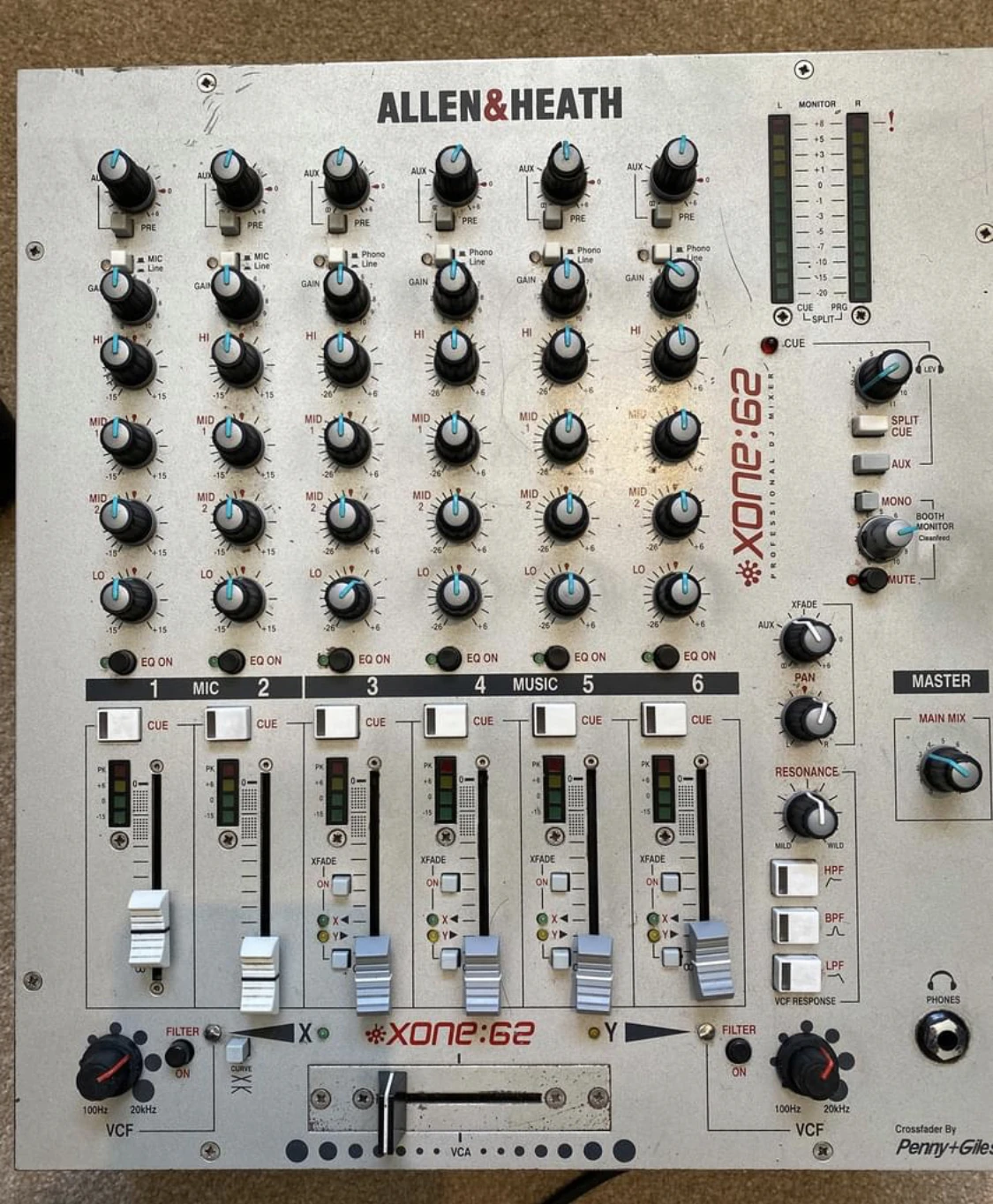 

Low Energy Consumer Allen & Heath Xone 62