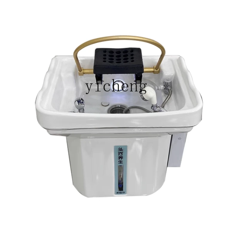 

YY Movable Head Massager Water Storage Type Flat Lying Shampoo Basin Constant Temperature Water Circulation Bed
